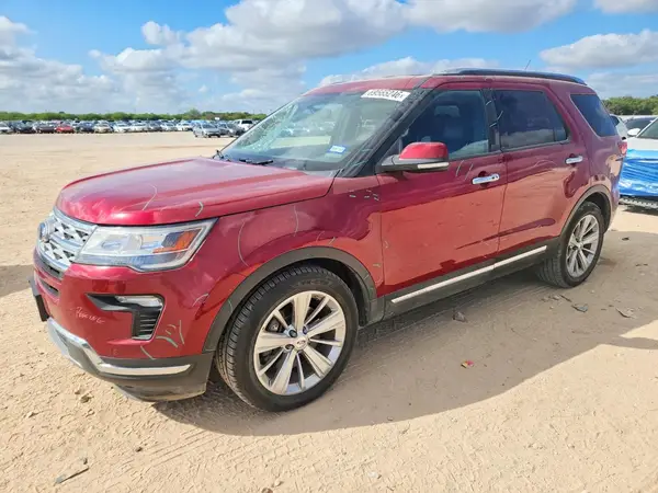 1FM5K7F85KGA32583 — 2019 Ford Explorer, Передняя часть (Front End), фото до ремонта