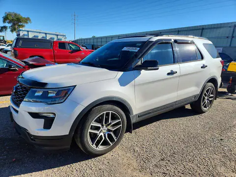 1FM5K8GT2KGA51858 — 2019 Ford Explorer, Przód (Front End), zdjęć przed naprawą