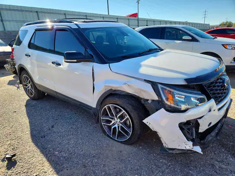 1FM5K8GT2KGA51858 — 2019 Ford Explorer, photo 4 from Copart 15.10.2026, Front end