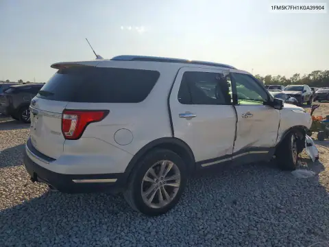 1FM5K7FH1KGA39904 — 2019 Ford Explorer, фото 3 с аукциона Copart 30.10.2026, ПЕРЕДНЯЯ ЧАСТЬ