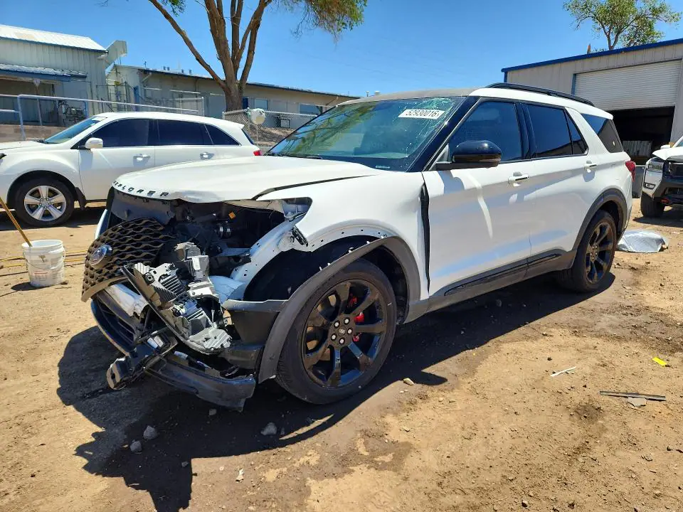 1FM5K8GC6LGA17021 Ford Explorer 2020 — დაზიანება წინა ნაწილი, ფოტო შეკეთებამდე