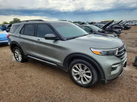 1FMSK8DH7LGA50161 — 2020 Ford Explorer, photo 4 from Copart, Hail
