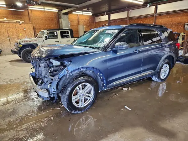 1FMSK8DH8LGC42835 — 2020 Ford Explorer, Передняя часть (Front End), фото до ремонта
