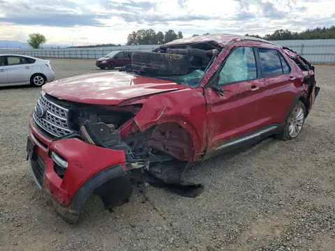 1FMSK7FHXLGA17694 — 2020 Ford Explorer, Vuelco (Rollover), fotos antes de reparar
