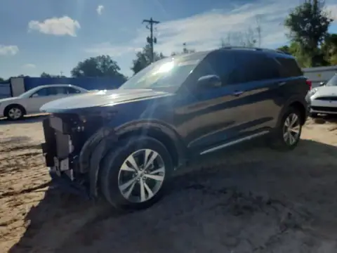 1FM5K8HC0LGC23188 — 2020 Ford Explorer, Parte delantera (Front End), fotos antes de reparar