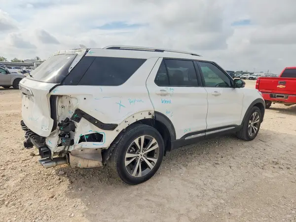 1FM5K8HC3LGA38567 — 2020 Ford Explorer, photo 3 from Copart, Rear end