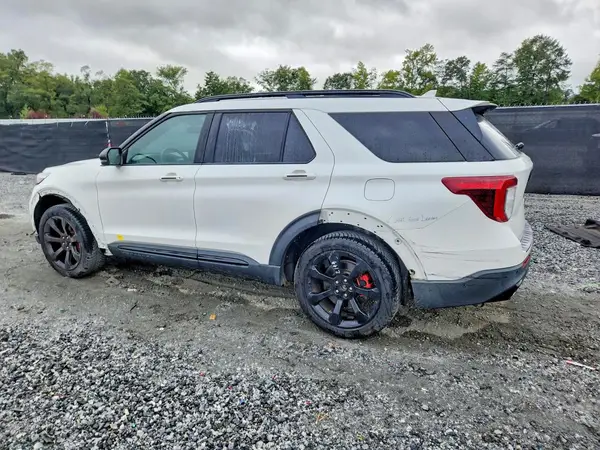 1FM5K8GC9LGC41450 — 2020 Ford Explorer, фото 2 с аукциона Copart, Боковая часть