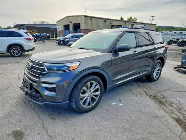 1FMSK8DH6LGC55972 Ford Explorer 2020 — повреждение Передняя часть, фото до ремонта