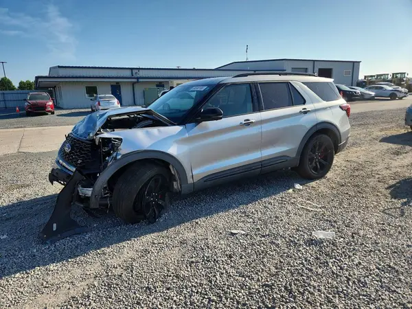 1FM5K8GC1LGA22966 — 2020 Ford Explorer, Передняя часть (Front End), фото до ремонта
