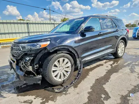 1FMSK8FH7LGA50786 — 2020 Ford Explorer, Parte delantera (Front End), fotos antes de reparar