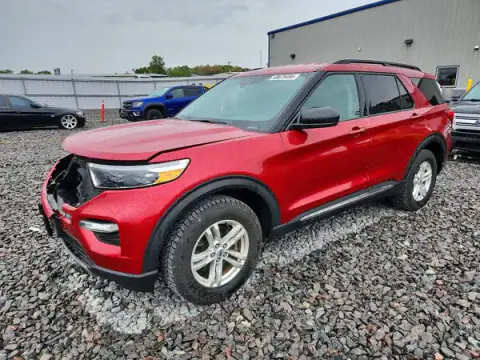 1FMSK8DH0LGC80351 — 2020 Ford Explorer, წინა ნაწილი (Front End), ფოტოები შეკეთებამდე