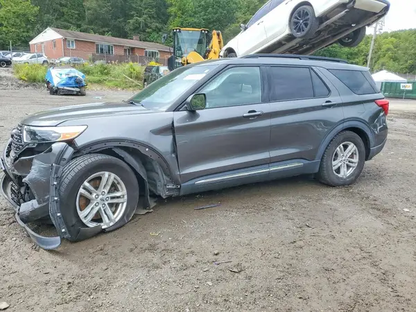 1FMSK8DHXLGC06032 Ford Explorer 2020 — uszkodzenie Przód, zdjęcie przed naprawą