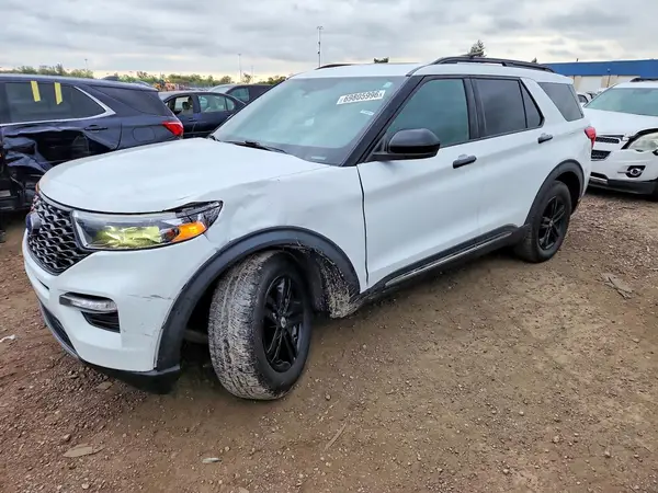 1FMSK8DH3LGC27191 Ford Explorer 2020 — uszkodzenie Bok, zdjęcie przed naprawą
