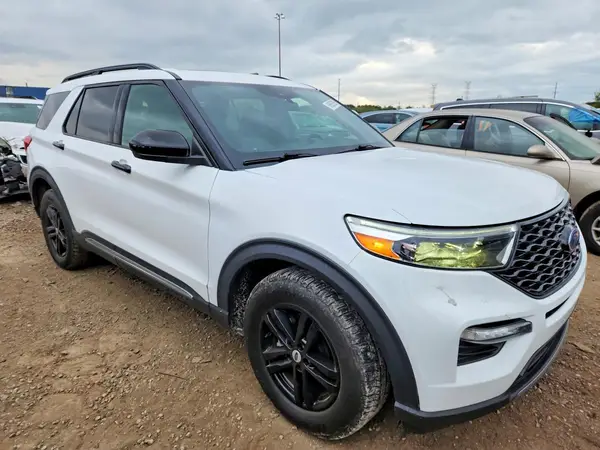 1FMSK8DH3LGC27191 — 2020 Ford Explorer, zdjęcie 4 z Copart, Bok