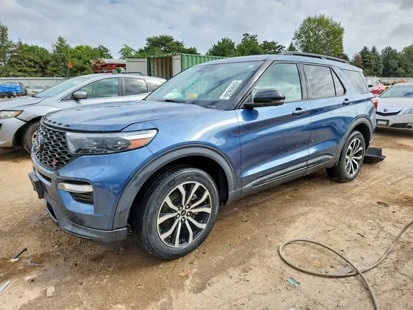 1FM5K8GC3LGA50106 Ford Explorer 2020 — пошкодження Передня частина, фото до ремонту