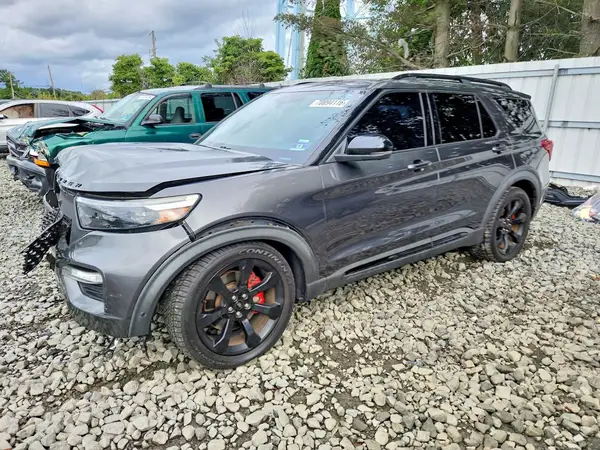 1FM5K8GC2LGA22166 — 2020 Ford Explorer, Передняя часть (Front End), фото до ремонта
