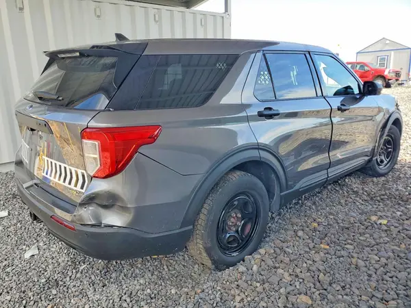 1FM5K8AB3LGC15197 — 2020 Ford Explorer, photo 3 from Copart, Front end