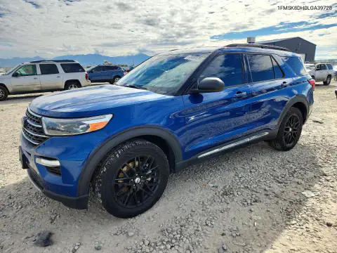 1FMSK8DH0LGA39728 Ford Explorer 2020 — daño Parte delantera, foto antes de reparar