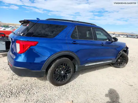 1FMSK8DH0LGA39728 — 2020 Ford Explorer, zdjęcie 3 z Copart, Przód