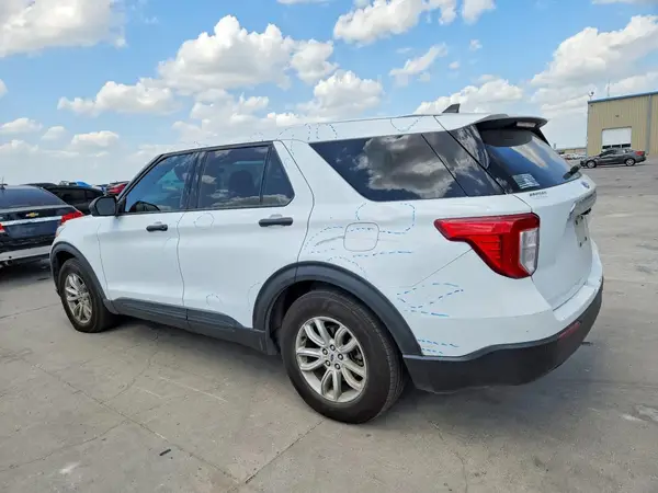 1FMSK7BH1MGA15341 — 2021 Ford Explorer, фото 2 с аукциона Copart 05.10.2026, Крыша