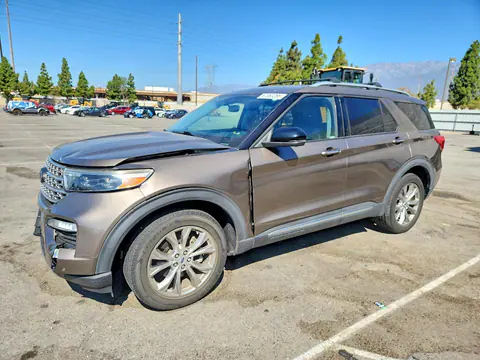 1FMSK8FHXMGB06981 — 2021 Ford Explorer, Передняя часть (Front End), фото до ремонта