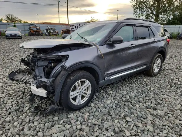 1FMSK8DH6MGA29397 Ford Explorer 2021 — uszkodzenie Przód, zdjęcie przed naprawą