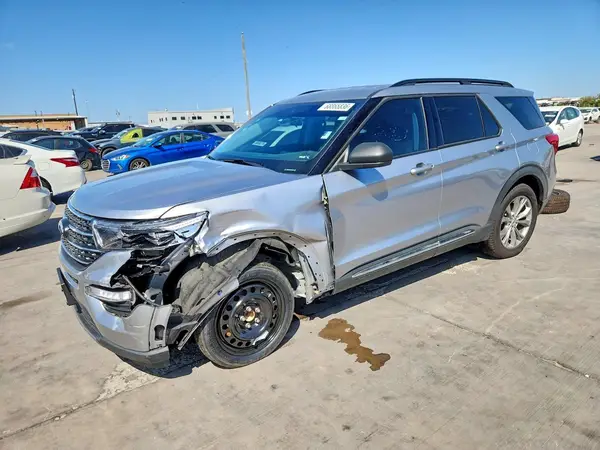 1FMSK7DH8MGC09829 Ford Explorer 2021 — повреждение Передняя часть, фото до ремонта