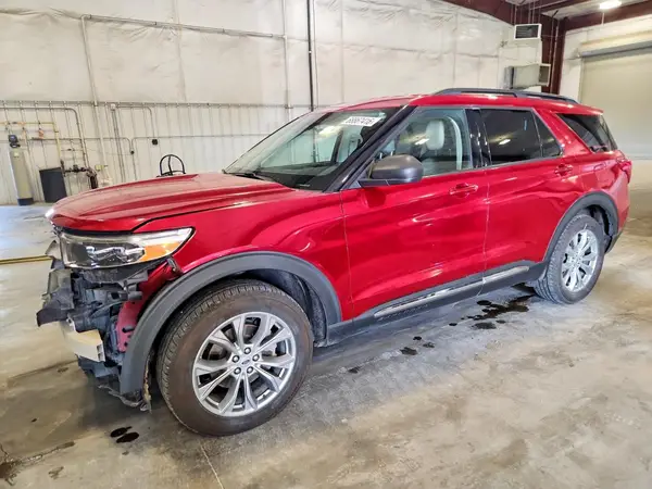 1FMSK8DH8MGC34039 Ford Explorer 2021 — повреждение Передняя часть, фото до ремонта