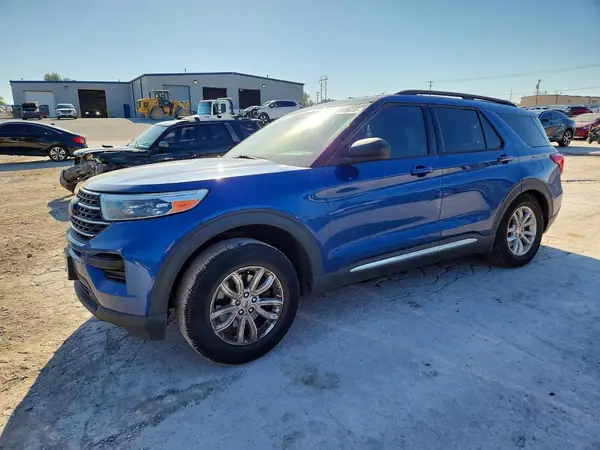 1FMSK7DH5MGB78944 Ford Explorer 2021 — Side damage, before-repair photo