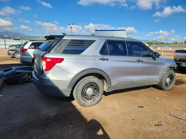 1FM5K8AB2MGA42371 — 2021 Ford Explorer, foto 3 de Copart, Parte delantera