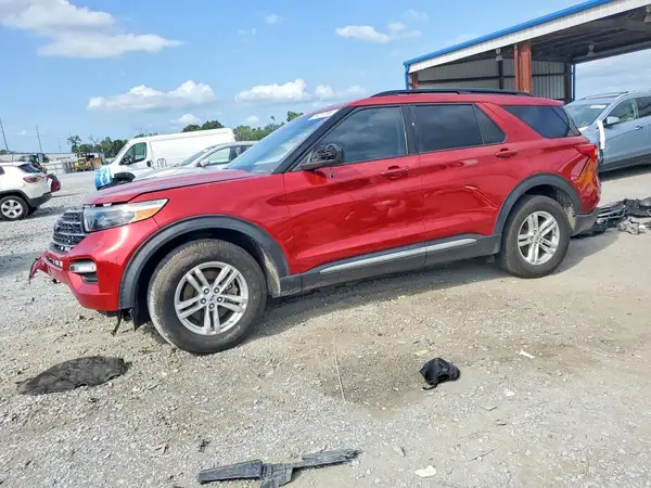 1FMSK7DHXMGA57102 Ford Explorer 2021 — Front end damage, before-repair photo