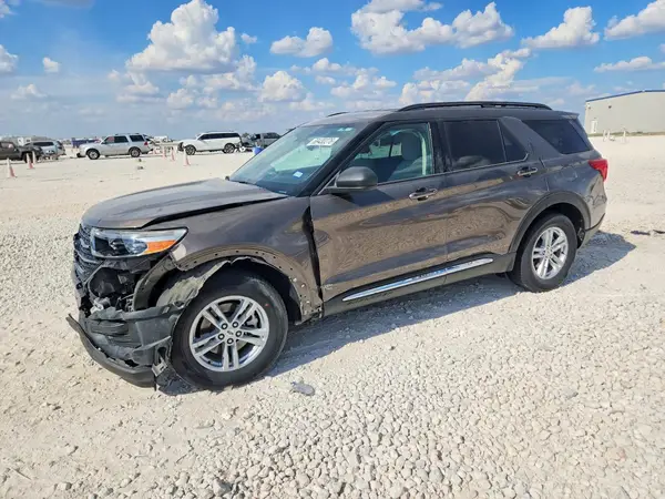 1FMSK7DH8MGA94925 Ford Explorer 2021 — повреждение Передняя часть, фото до ремонта