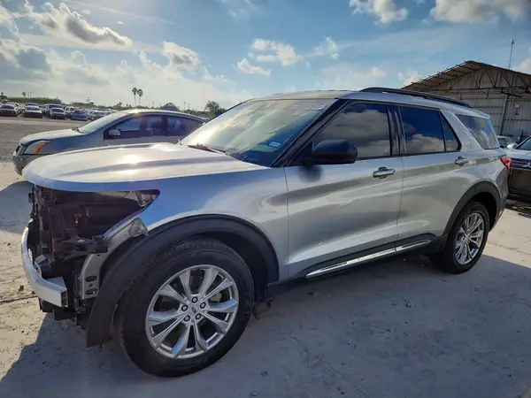 1FMSK7DH4MGC04644 Ford Explorer 2021 — повреждение Передняя часть, фото до ремонта