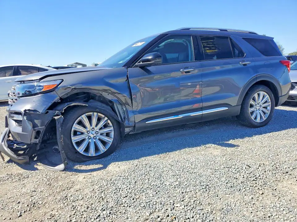 1FMSK7FH4MGB71013 Ford Explorer 2021 — Front end damage, before-repair photo