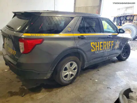 1FM5K8AB4MGB46389 — 2021 Ford Explorer, фото 3 с аукциона Copart, ПЕРЕДНЯЯ ЧАСТЬ