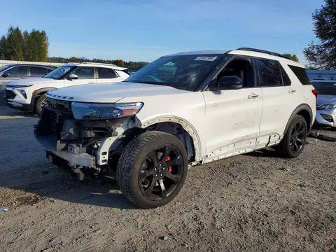 1FM5K8GC8MGA46716 — 2021 Ford Explorer, წინა ნაწილი (Front End), ფოტოები შეკეთებამდე