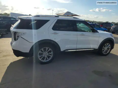 1FMSK7FH8MGA88054 — 2021 Ford Explorer, foto 3 de Copart, Parte trasera
