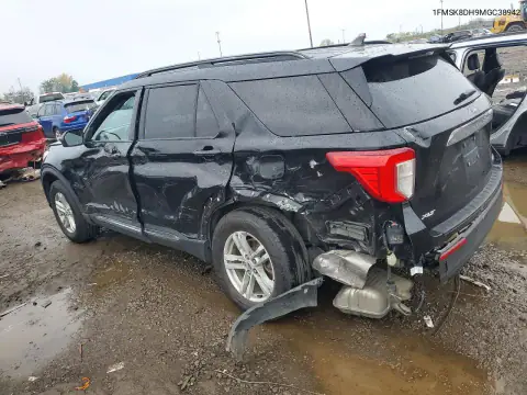 1FMSK8DH9MGC38942 — 2021 Ford Explorer, zdjęcie 2 z Copart, Bok
