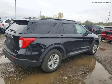 1FMSK8DH9MGC38942 — 2021 Ford Explorer, zdjęcie 3 z Copart, Bok
