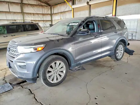 1FM5K8FWXMNA11375 — 2021 Ford Explorer, Задняя часть (Rear End), фото до ремонта