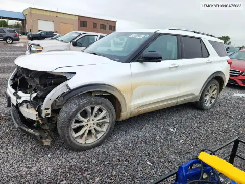 1FMSK8FH6NGA75083 — 2022 Ford Explorer, Przód, zdjęć przed naprawą