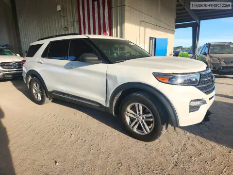 2022 Ford Explorer Xlt VIN 1FMSK7DH9NGC12269 фото 4