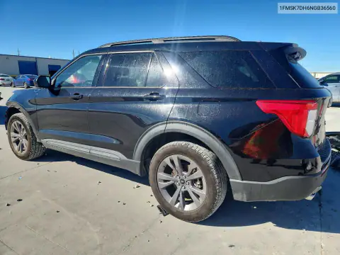 1FMSK7DH6NGB36560 — 2022 Ford Explorer, photo 2 from Copart, Front end