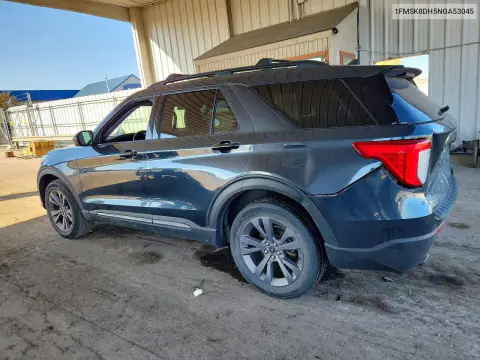 1FMSK8DH5NGA53045 — 2022 Ford Explorer, photo 2 from Copart, Rear end