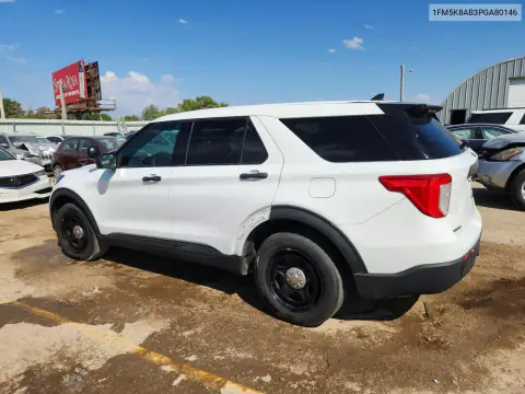 1FM5K8AB3PGA80146 — 2023 Ford Explorer, photo 2 from Copart 14.10.2026, Flood