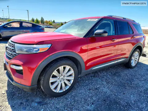 1FMSK7FH4PGA12576 — 2023 Ford Explorer, Передня частина, фото до ремонту