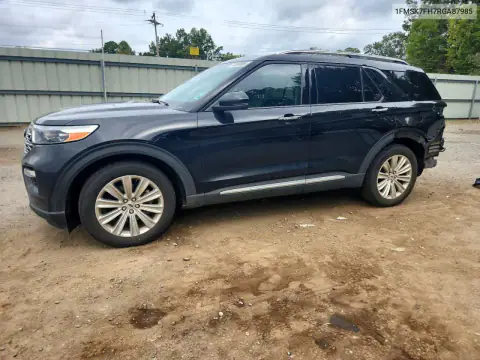 1FMSK7FH7RGA87985 — 2024 Ford Explorer, Задня частина, фото до ремонту