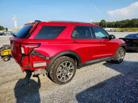 1FMWK7HC5SGC20056 — 2025 Ford Explorer, foto 3 de Copart, Parte trasera