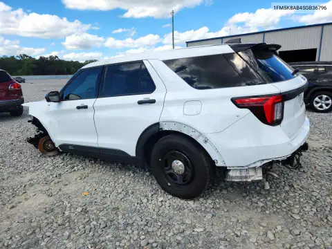 1FM5K8AB4SGB36796 — 2025 Ford Explorer, photo 2 from Copart 26.10.2026, Front end