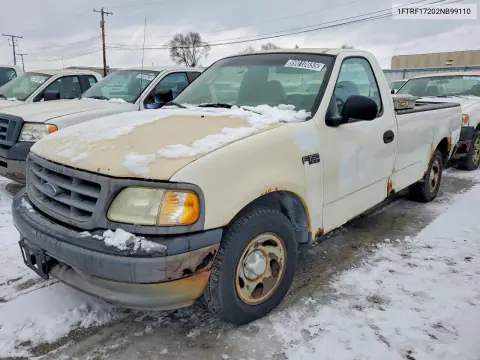 1FTRF17202NB99110 — 2002 Ford F-150, Боковая часть, фото до ремонта